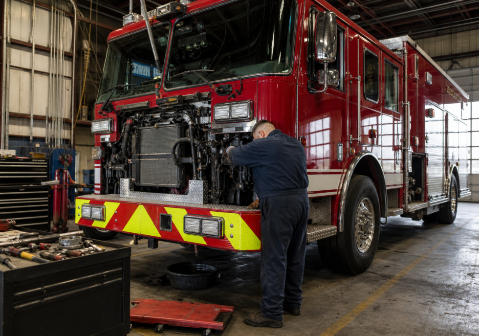 Firetruck Repair - B&C Diesel Service