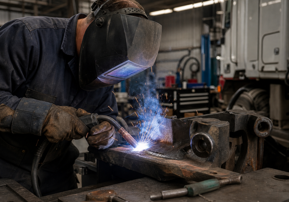 Welding Repair - B&C Diesel Service